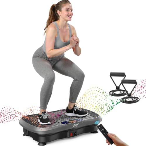 AXV BT Pro vibration plate, gray