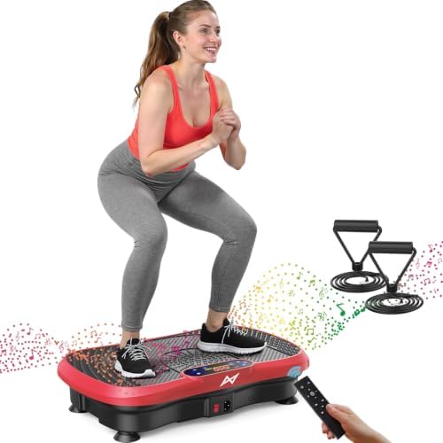AXV BT Pro vibration plate, red