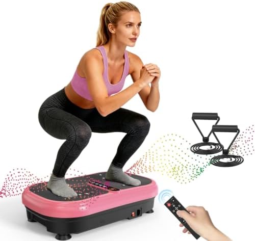 AXV Curved vibration plate, pink