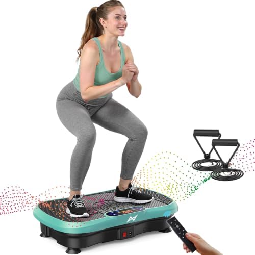AXV Slim vibration plate, green