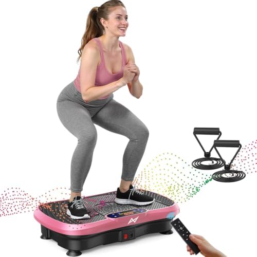 AXV Slim vibration plate, pink