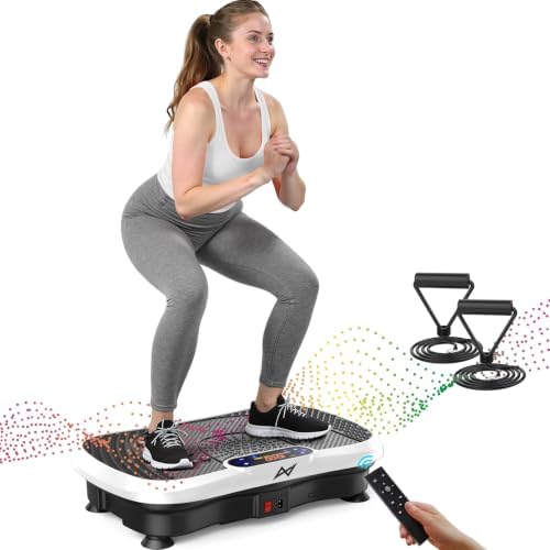 AXV Slim vibration plate, white