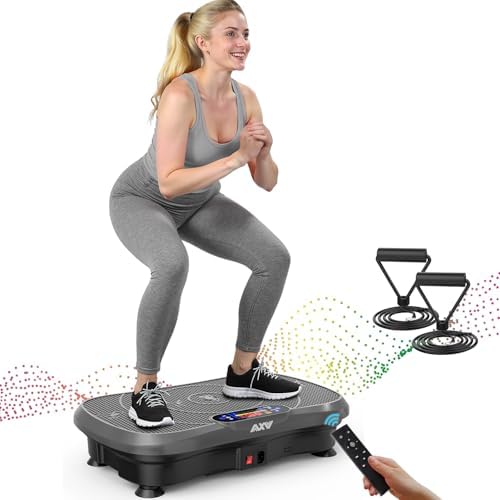 AXV Wide Deck vibration plate, gray